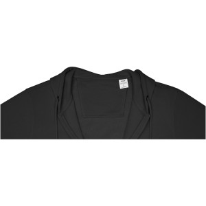 Theron men's full zip hoodie, Solid black (Pullovers)