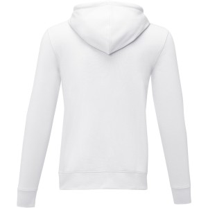 Theron men's full zip hoodie, White (Pullovers)
