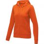 Theron women's full zip hoodie, Orange