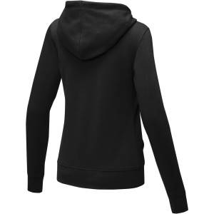 Theron women's full zip hoodie, Solid black (Pullovers)