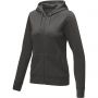 Theron women's full zip hoodie, Storm grey
