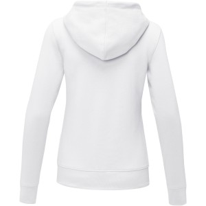 Theron women's full zip hoodie, White (Pullovers)
