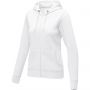 Theron women's full zip hoodie, White