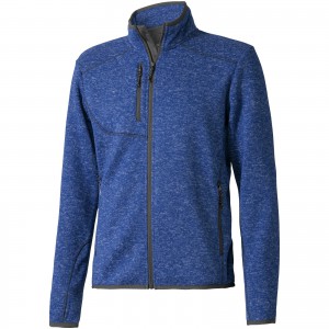 Tremblant knit jacket, HEATHER BLUE (Pullovers)