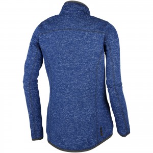 Tremblant ladies knit jacket, HEATHER BLUE (Pullovers)
