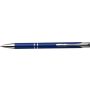 Push button ballpen, cobalt blue