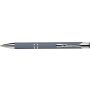 Push button ballpen, grey