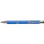 Push button ballpen, light blue