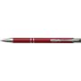 Push button ballpen, red