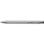 Push button ballpen, silver