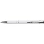 Push button ballpen, white