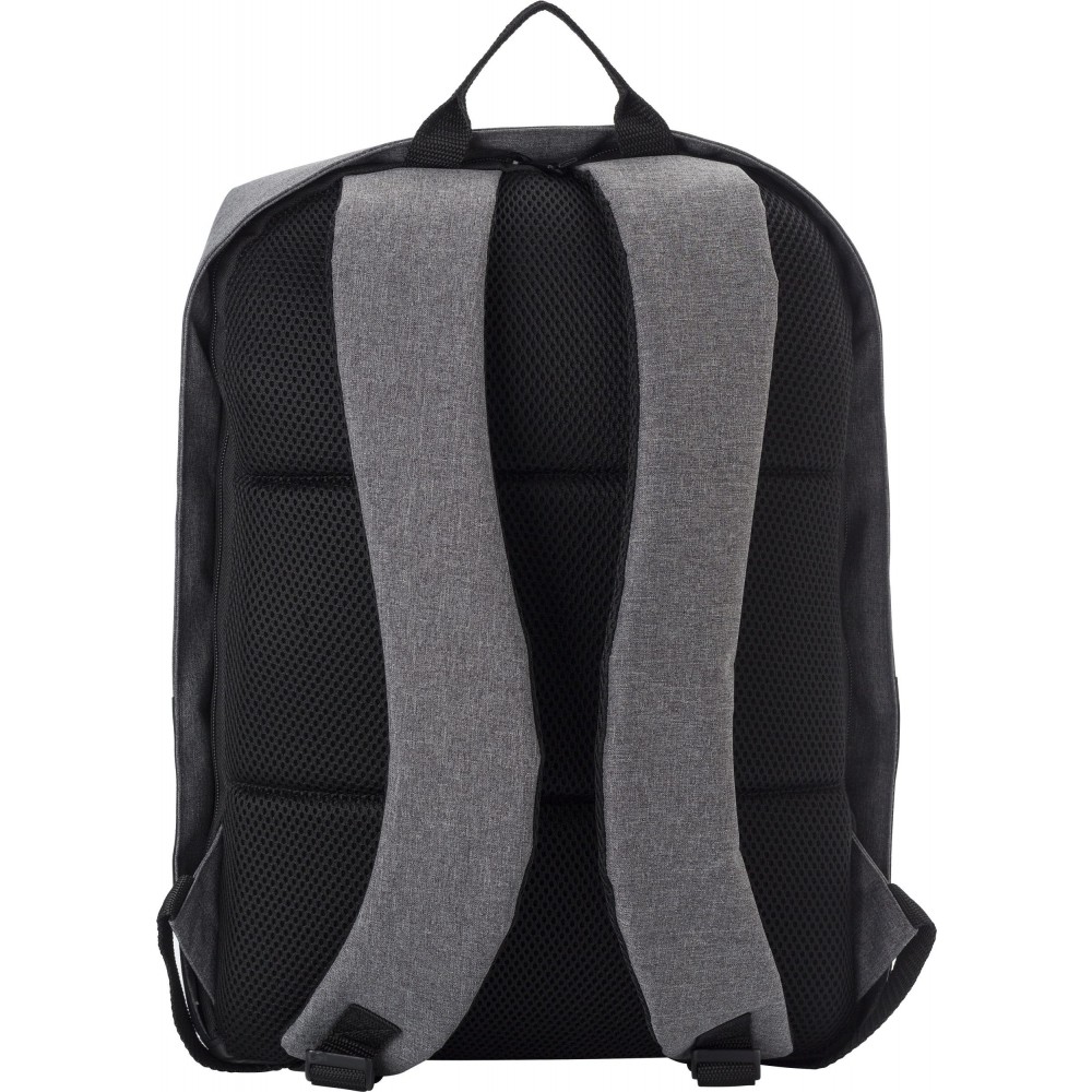 PVC (600D + 300D) antitheft backpack, black (Backpacks