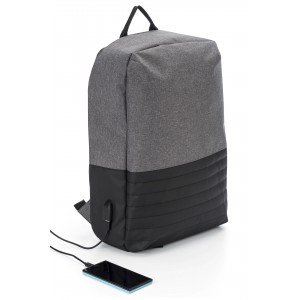 PVC backpack Asim, black (Backpacks)