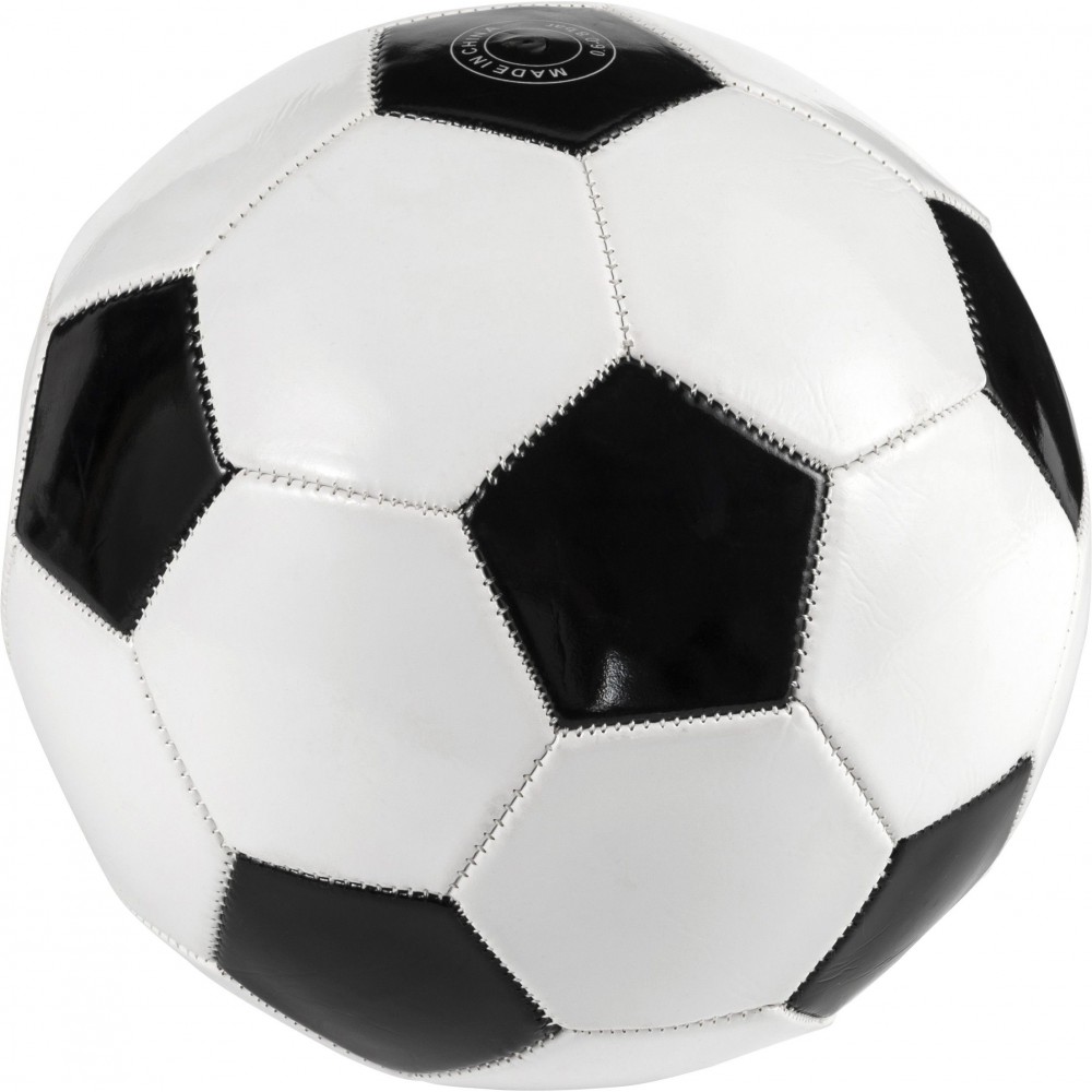 PVC football, black/white (Sports equipment) - Reklámajándék.hu Ltd.