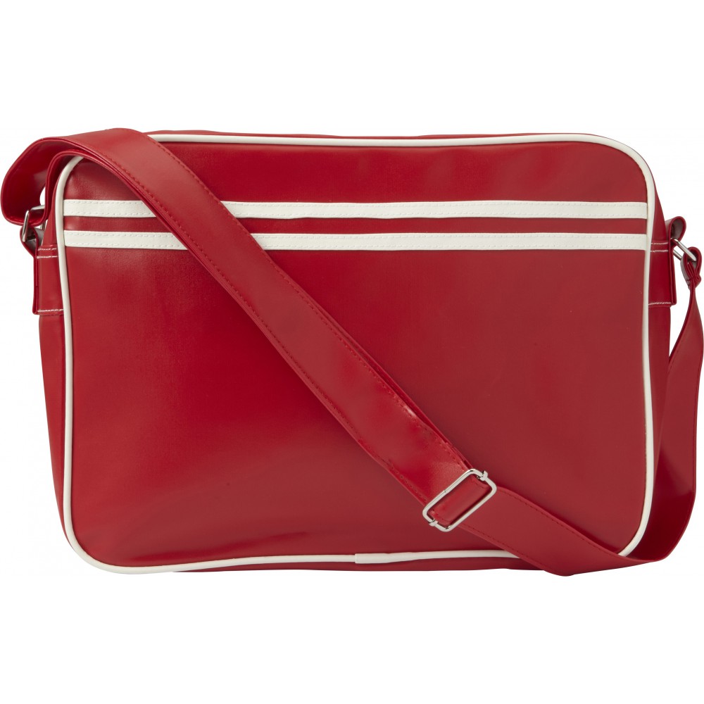 red pvc bag