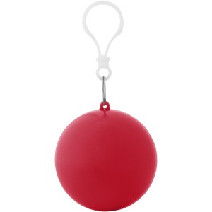 Xina rain poncho in storage ball with keychain, Red (Raincoats)