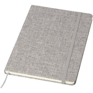 Ramona A5 cotton notebook, Grey (Notebooks)