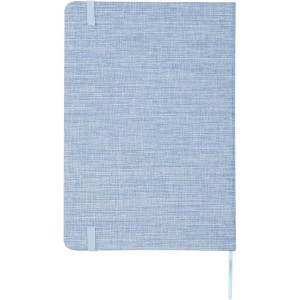 Ramona A5 cotton notebook, Light blue (Notebooks)