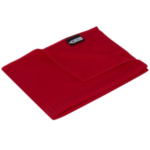 Raquel cooling towel made from recycled PET, Red (Towels)