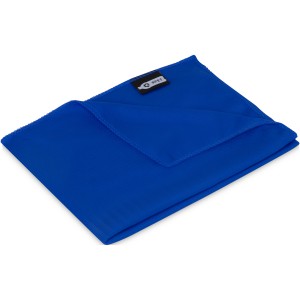 Raquel cooling towel made from recycled PET, Royal blue (Towels)