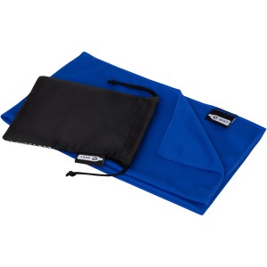 Raquel cooling towel made from recycled PET, Royal blue (Towels)