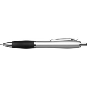 Recycled ABS ballpen Mariam, black (Plastic pen)