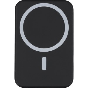 Recycled ABS wireless charger powerbank Miren, black