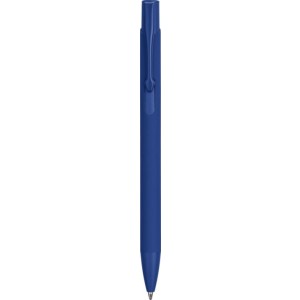 Recycled aluminium ballpen Gladys, blue (Metallic pen)