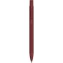 Recycled aluminium ballpen Gladys, burgundy