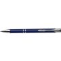 Recycled aluminium ballpen Kamari, cobalt blue