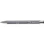 Recycled aluminium ballpen Kamari, grey