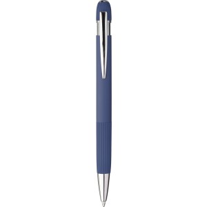 Recycled aluminium ballpen Mael, blue