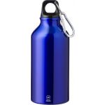 Recycled aluminium bottle (400 ml) Myles, cobalt blue (1015120-23)