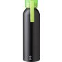 Recycled aluminium bottle (650 ml) Izabella, lime