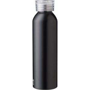 Recycled aluminium bottle (650 ml) Izabella, white (Water bottles)