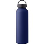 Recycled aluminium bottle Rory, blue (965875-05)