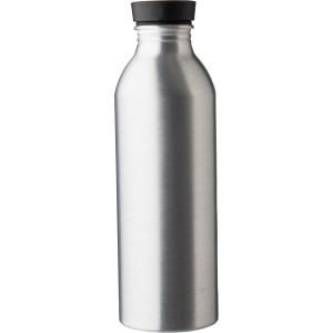 Recycled aluminum bottle (550 ml) Petra, silver (Water bottles)