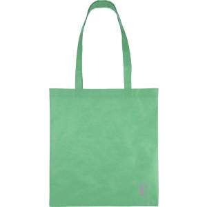 Recycled nonwoven (80 gsm) shopping bag Vian, green