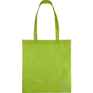 Recycled nonwoven (80 gsm) shopping bag Vian, lime
