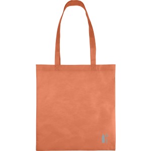 Recycled nonwoven (80 gsm) shopping bag Vian, orange