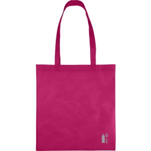 Recycled nonwoven (80 gsm) shopping bag Vian, pink