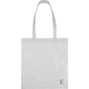 Recycled nonwoven (80 gsm) shopping bag Vian, white