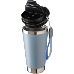 Recycled stainless steel double-walled drinking mug 500 ml K (Mugs)