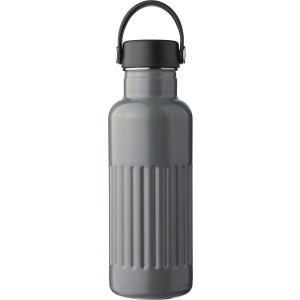 Recycled stainless steel drinking bottle (500 ml) Lior, grey