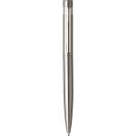 Recycled stainless steel twist ballpen Hannelore, silver (1103696-32)