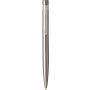 Recycled stainless steel twist ballpen Hannelore, silver