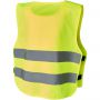 Odile safety vest kids age 3-6, Neon Yellow