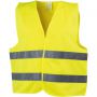 See-me safety vest for professional use, Yellow