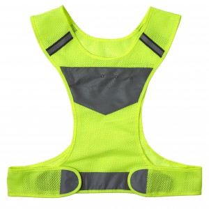 Nylon (600D) safety vest Minna, yellow (Reflective items)
