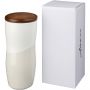 Reno 370 ml ceramic tumbler, White